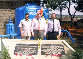 Water wells in Belguan, India