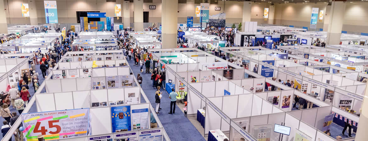 House of Friendship, Rotary International Convention, Toronto 2018. © Rotary International